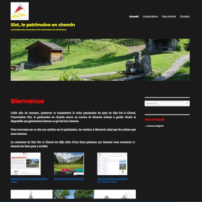 Sixt, le patrimoine en chemin blog WordPress